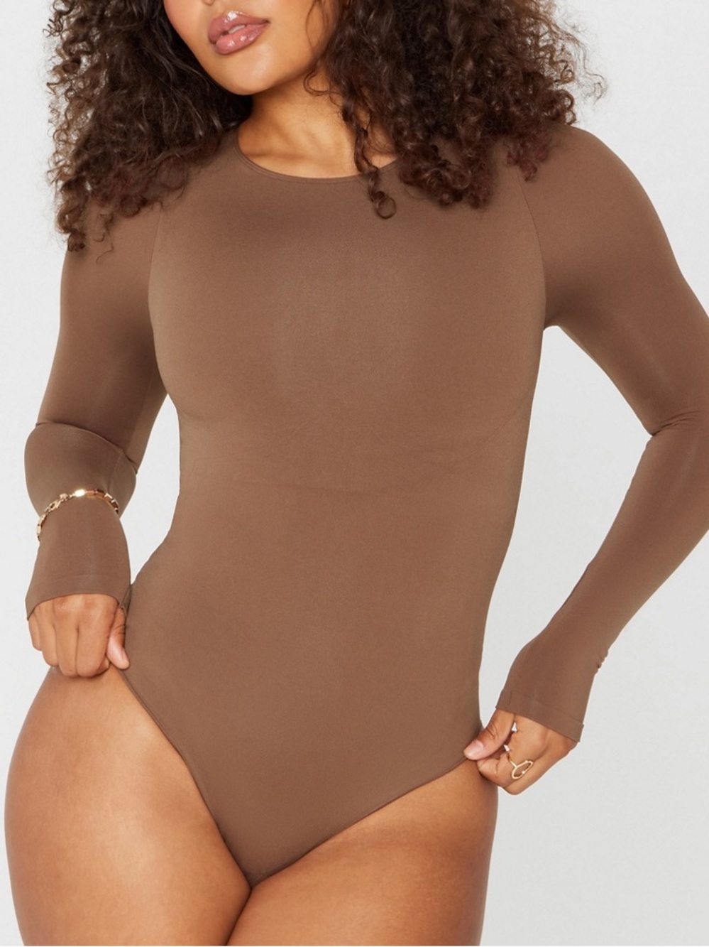 Yitty Nearly Naked Shapewear Long Sleeved body suit